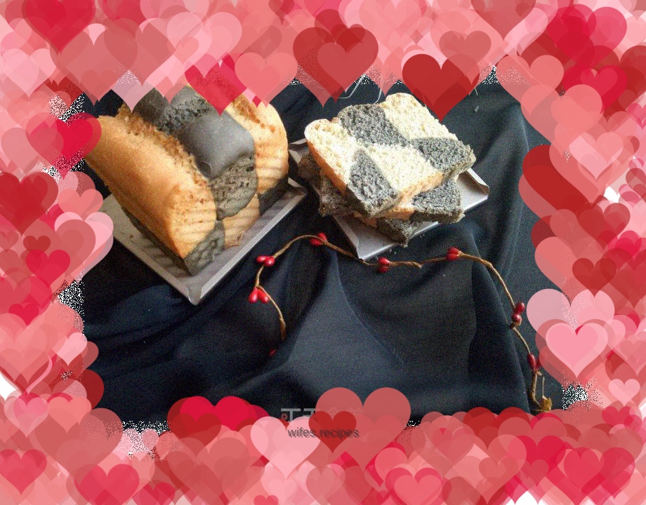 Original sesame two-color toast