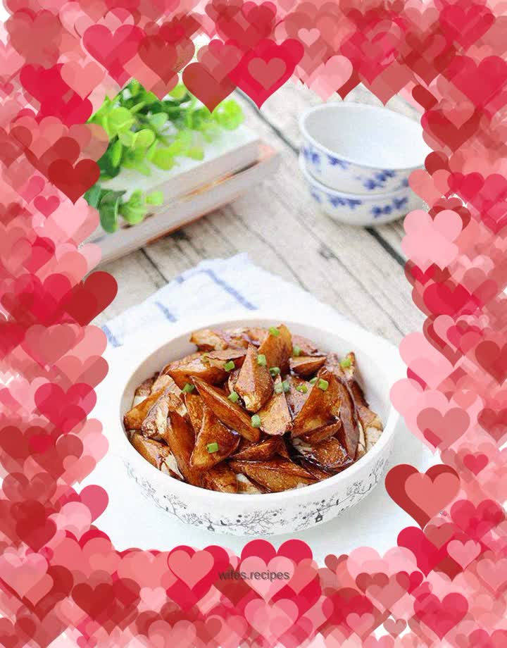 Braised Wild Rice in Oil