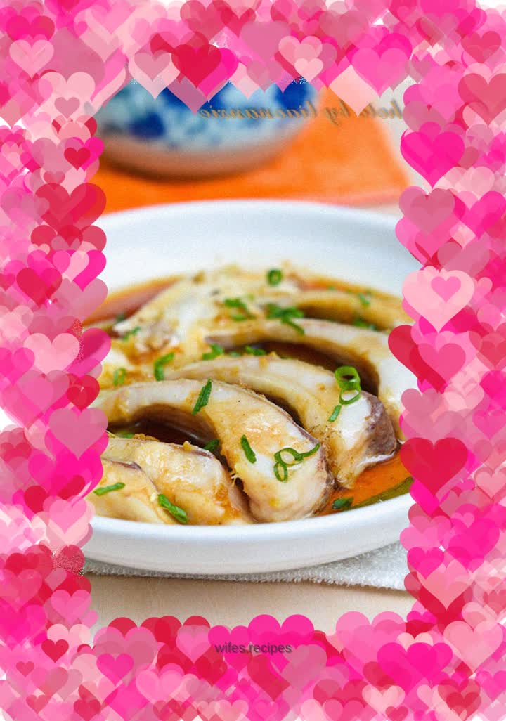 Steamed fish fillet