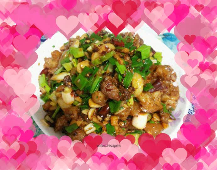 Stir-fried pork trotters