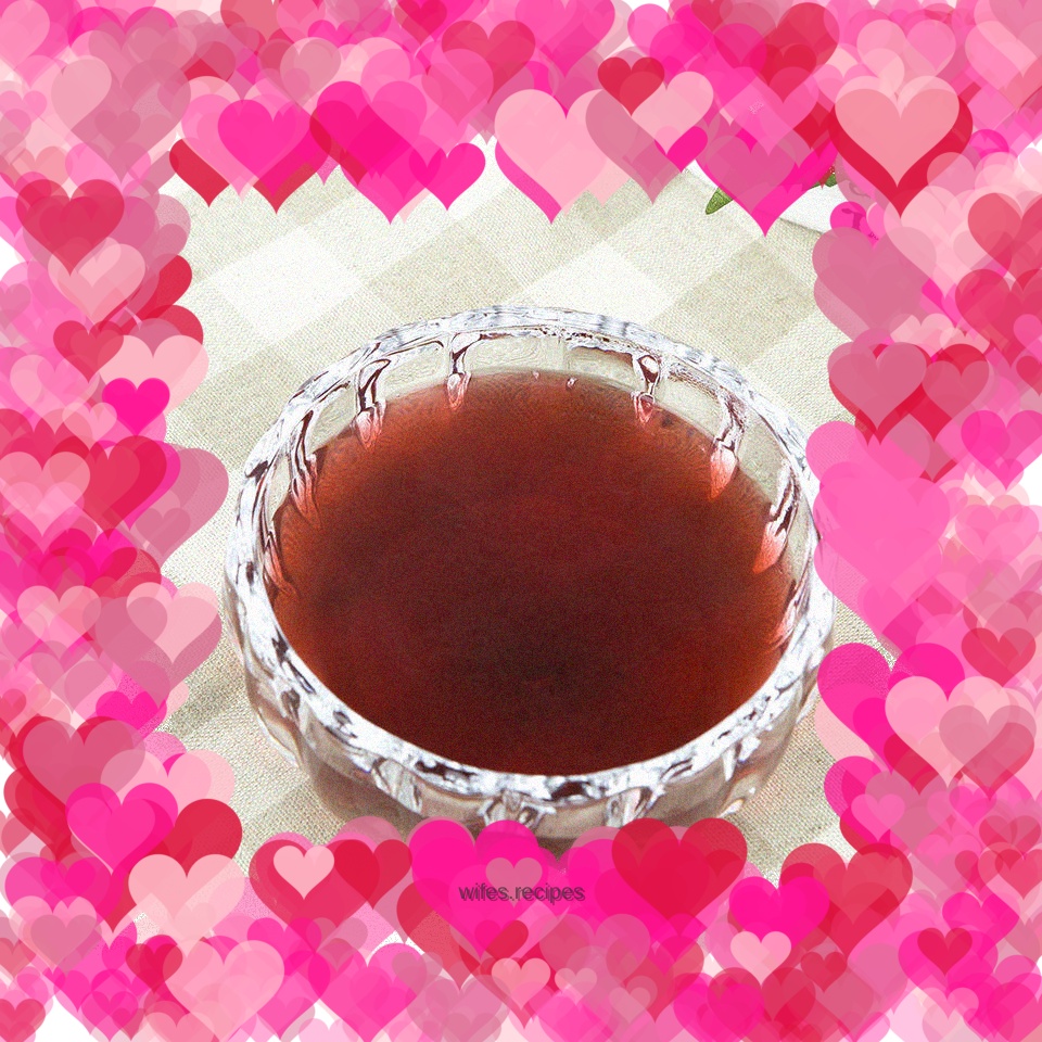 Homemade sour plum soup in rice cooker