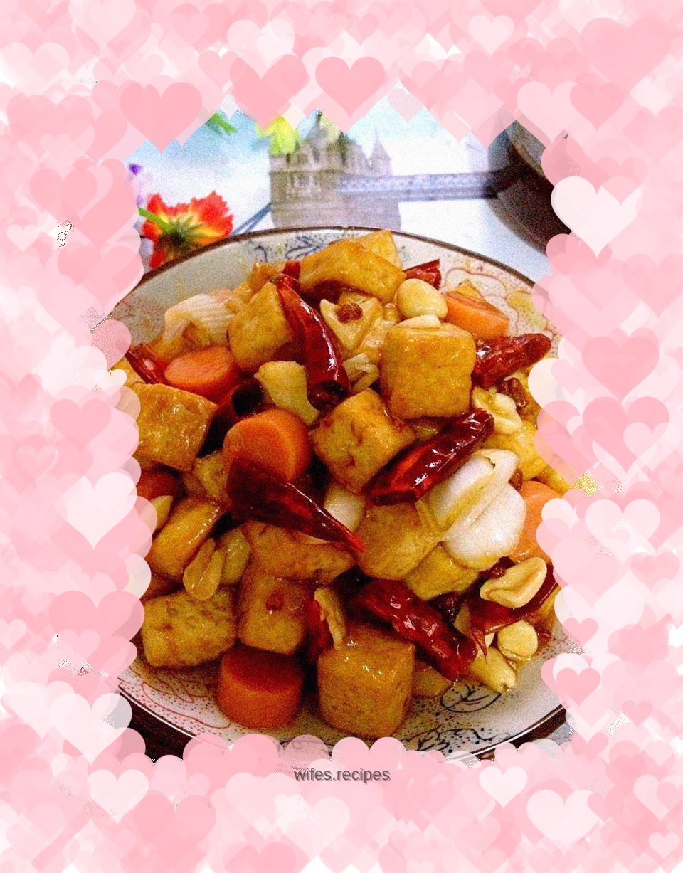Upgraded version of Kung Pao Tofu