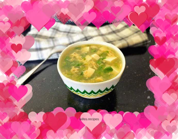 Toon tofu soup