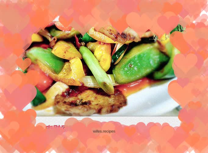 Colorful pepper twice-cooked pork