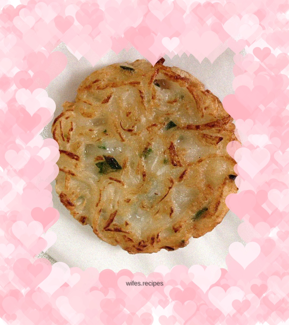 Shredded radish cake