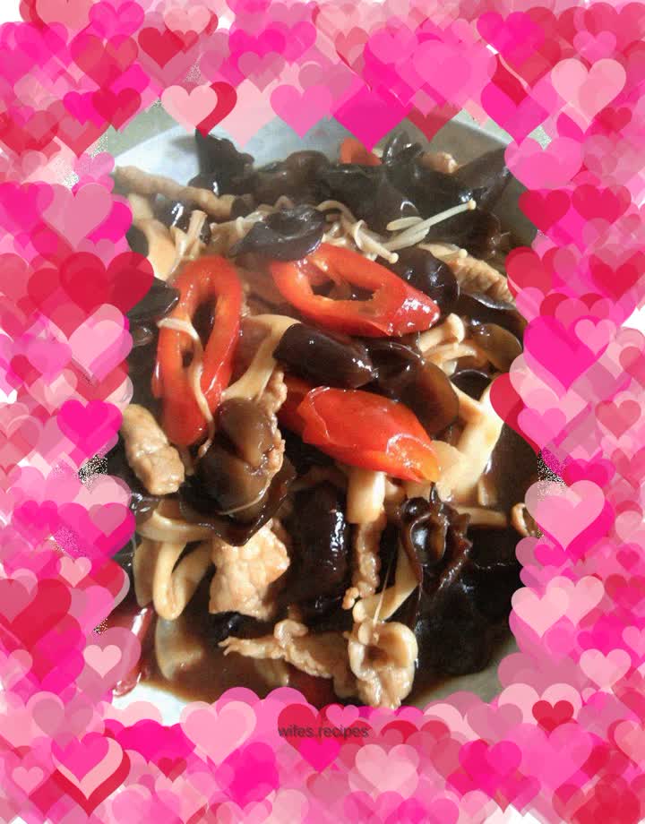 Mixed Mushrooms in Pot