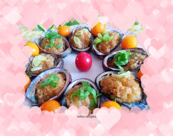 Steamed abalone