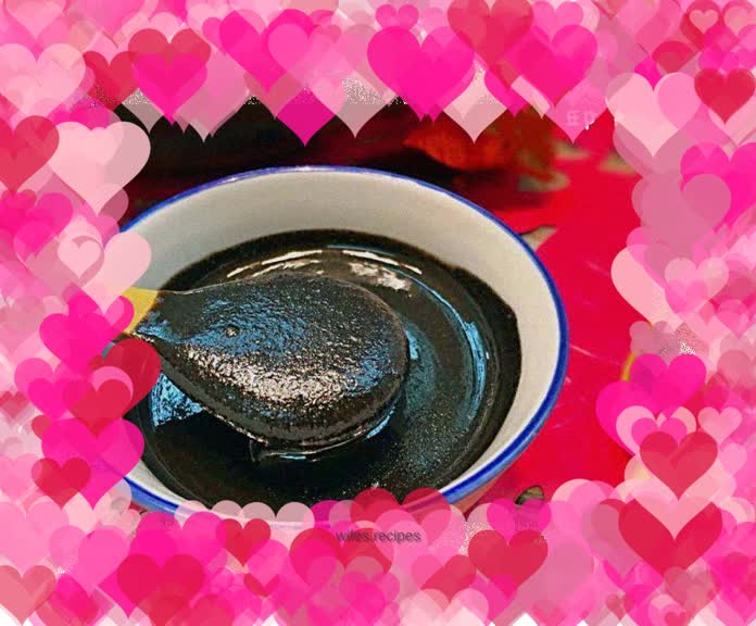 black sesame paste
