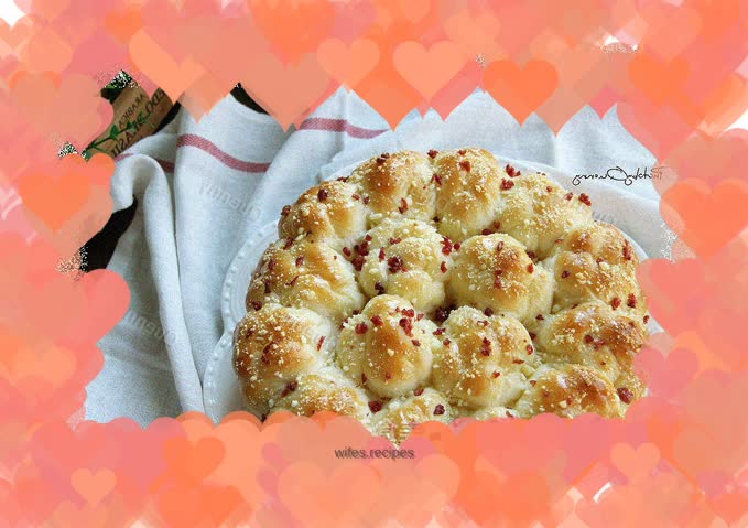 【Crispy Hydrangea Bun】