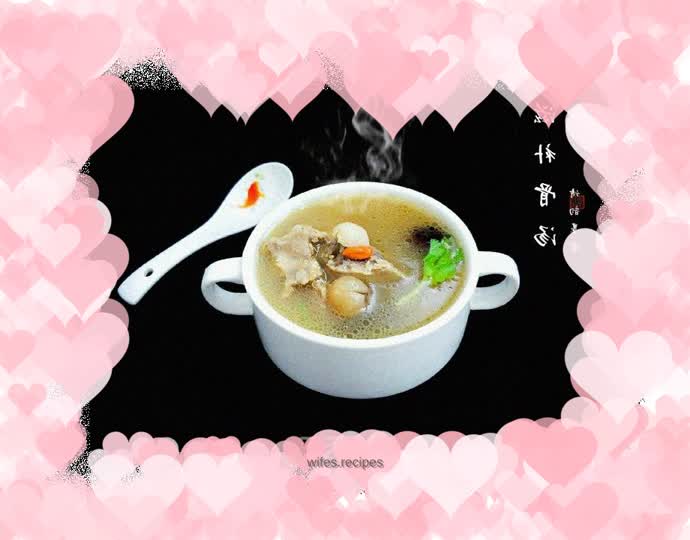 Longan and Lotus Seed Bone Soup