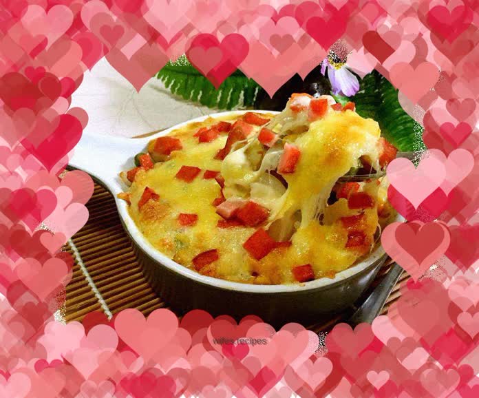 Cheese Baked Mashed Potatoes