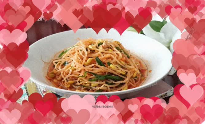 Korean mixed soybean sprouts