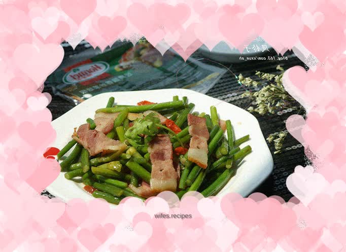 The delicious taste of Hormel bacon is very different——Bacon with garlic sprouts