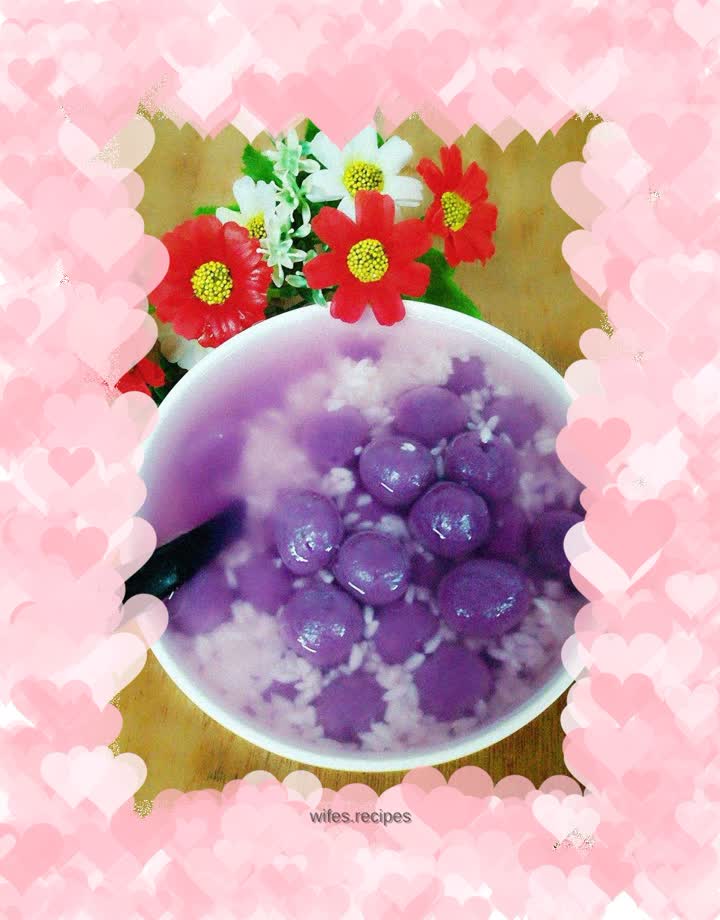 Brewed Purple Sweet Potato Balls