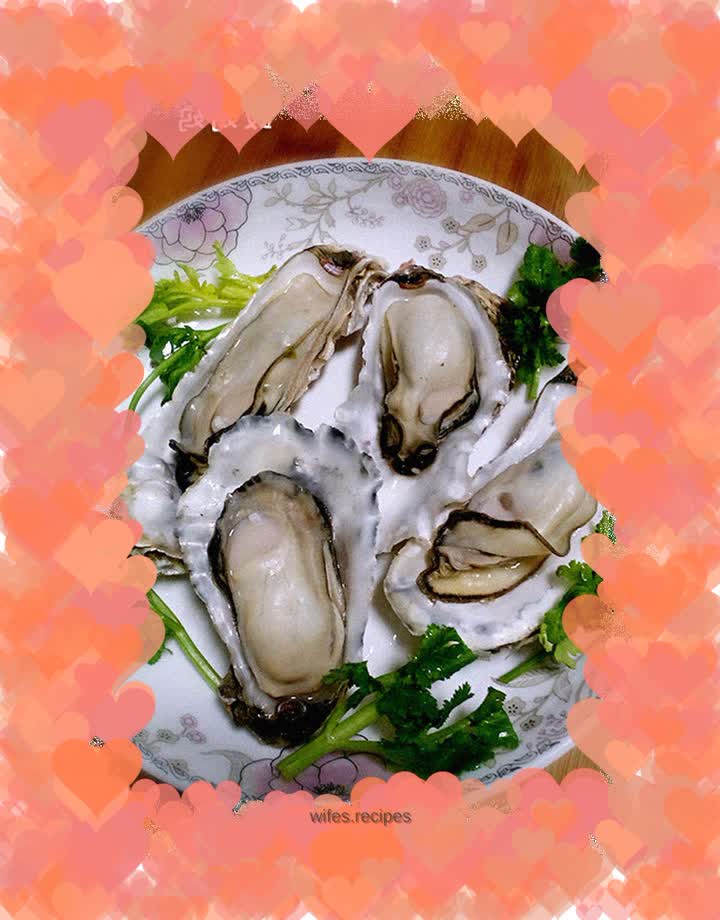 Original steamed oysters