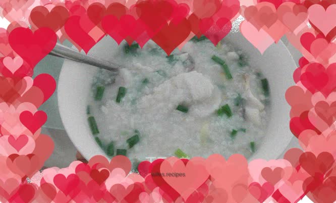 Sashimi porridge