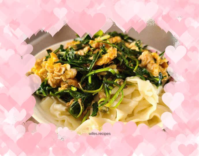 Dandelion Egg Noodles