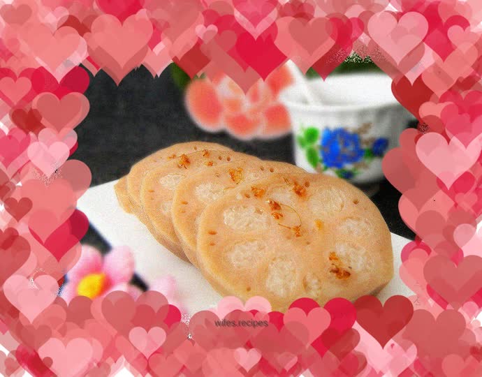 Rock sugar, red dates, glutinous rice and lotus root