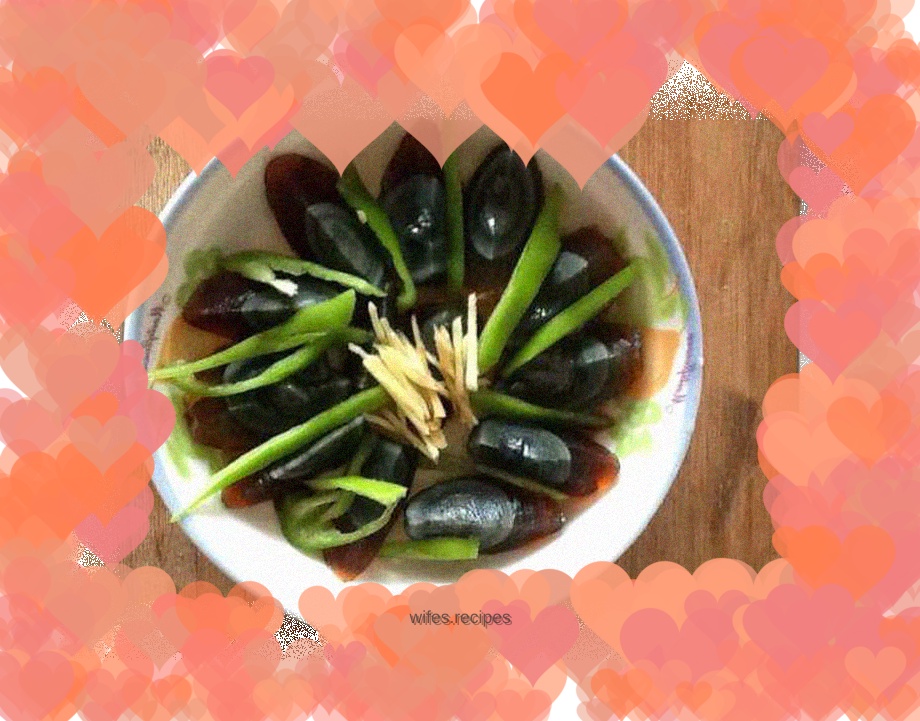 Spicy Pepper Preserved Egg