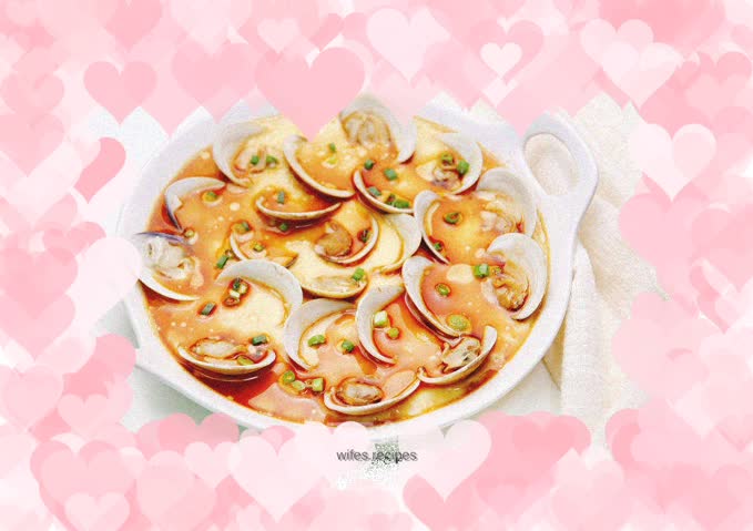 Summer Clam Steamed Egg