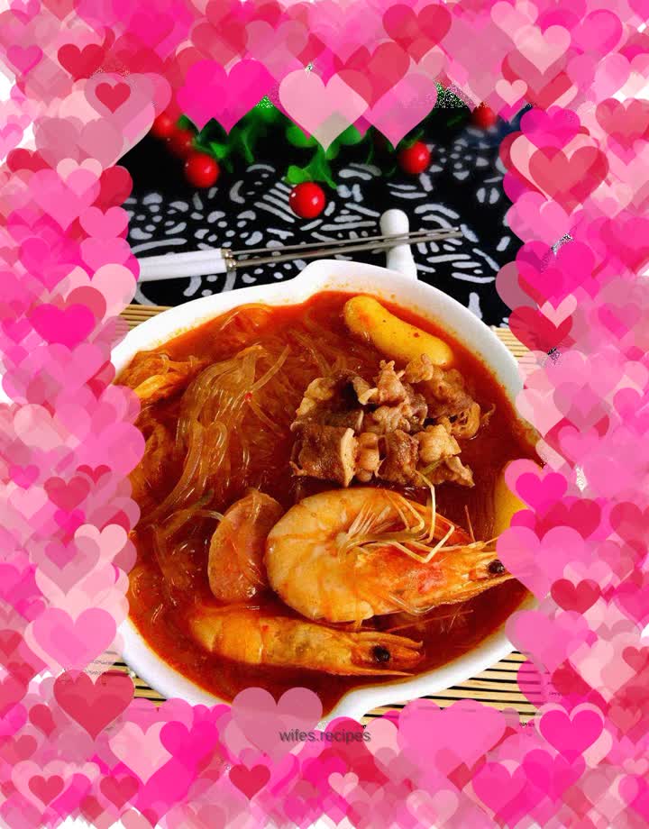 Korean Beef Roll Rice Cake Dishes