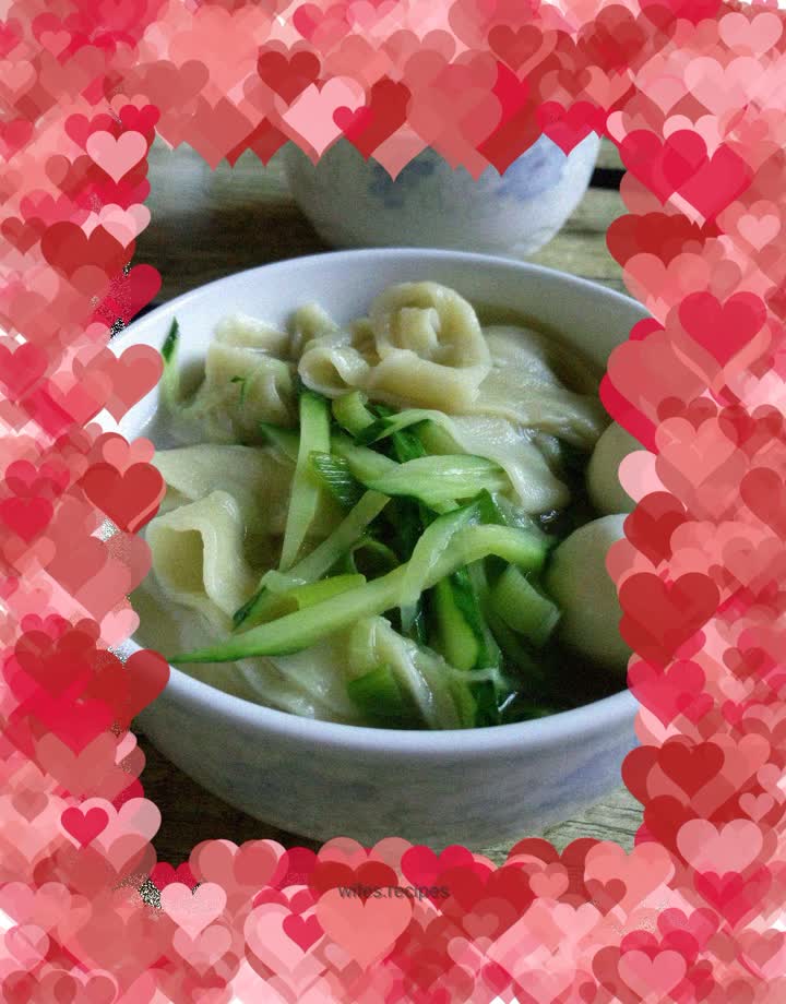 Green Silk Noodle Soup