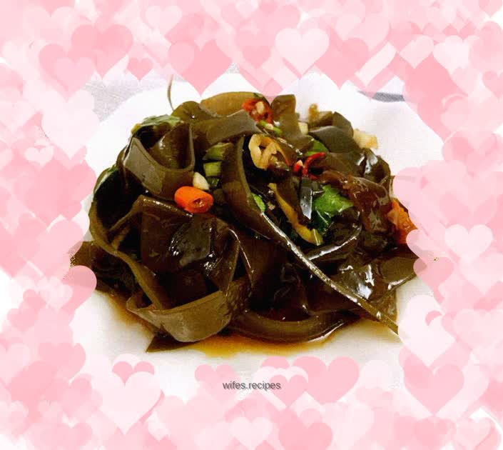 Summer Appetizer - Cold Seaweed