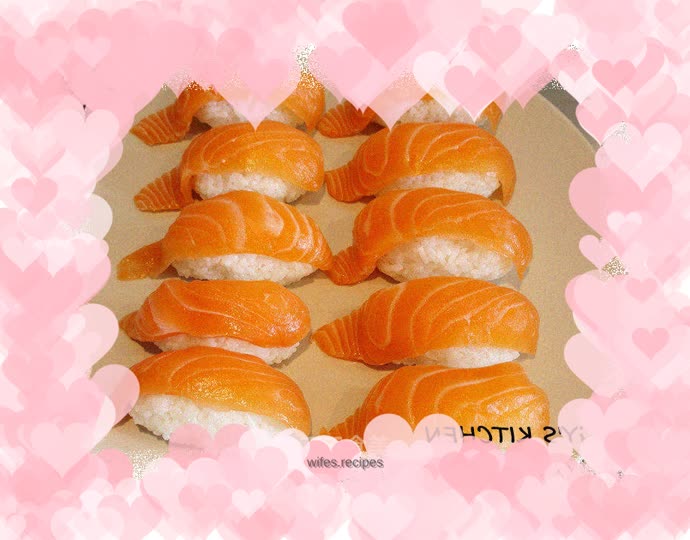 Salmon sushi