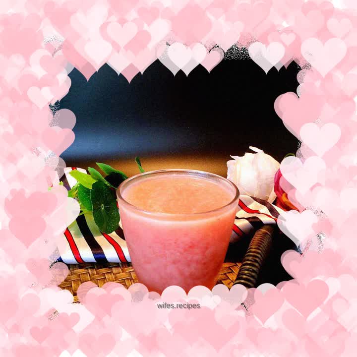Strawberry pear juice