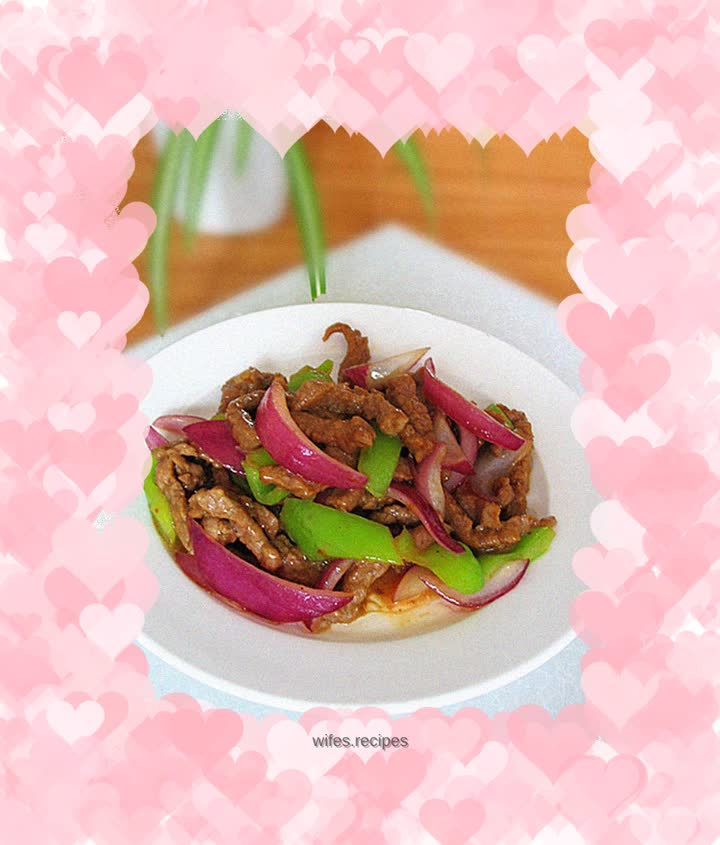 Stir-fried beef