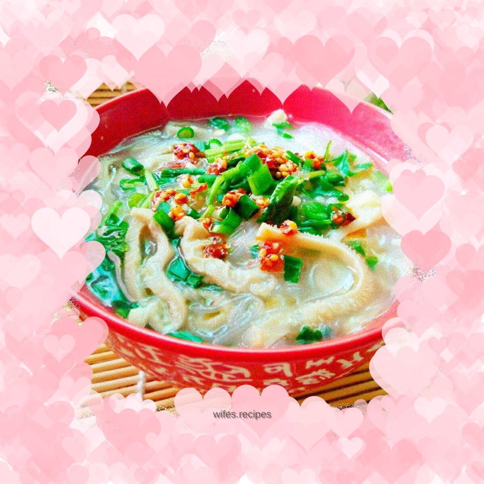 Sheep Tripe Vermicelli Soup