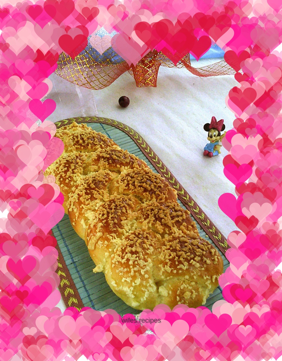 Fresh Cream Braided Bread