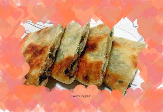 Ham and Scallion Pancakes