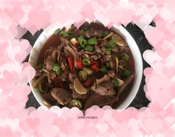 Stir-fried liver and kidneys