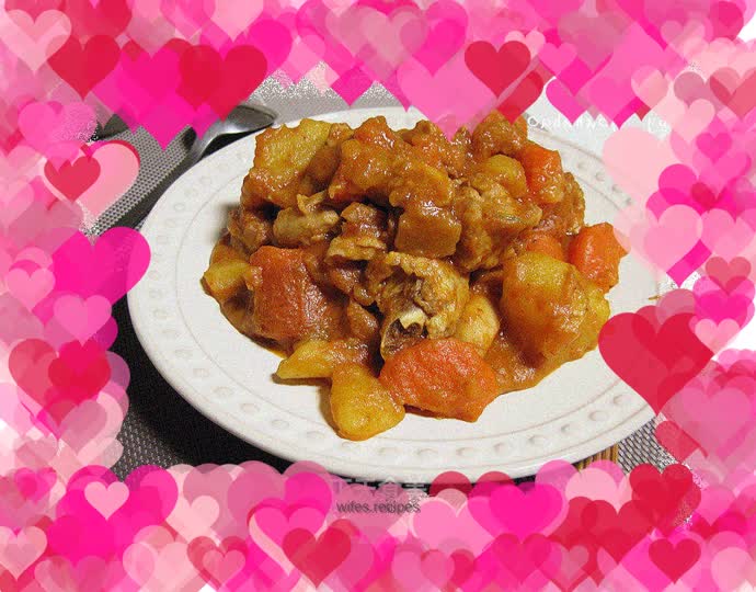 Red Curry Potato Chicken Thighs