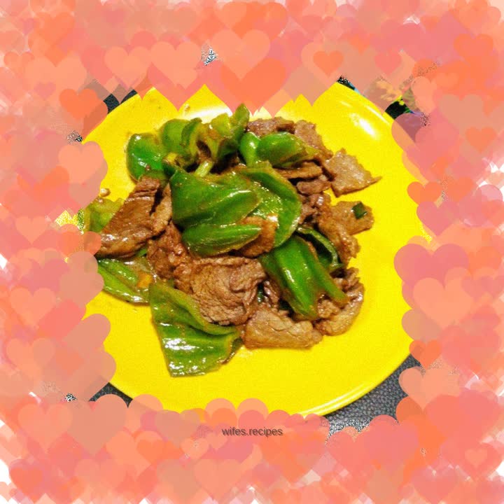 Stir-fried beef