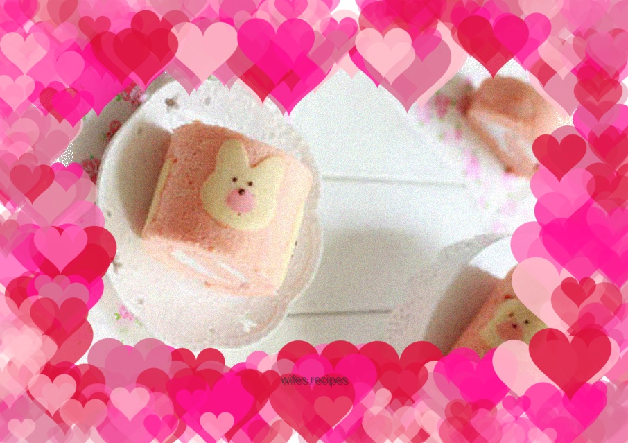 [Tomato Recipe] Perfect and Exquisite Cake Roll Series - Pink Rabbit Cake Roll