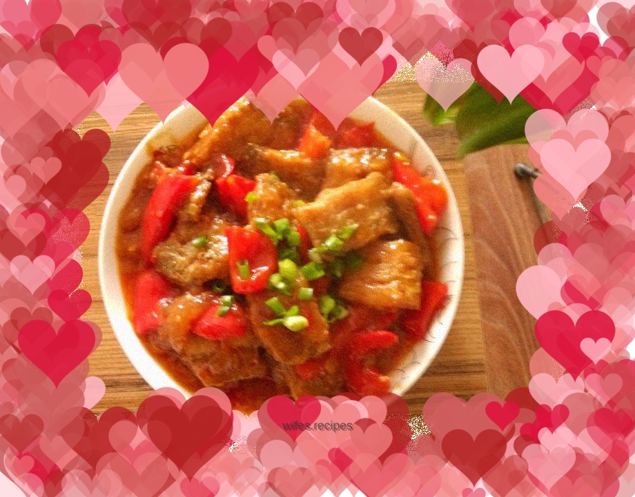 Braised hairtail fish