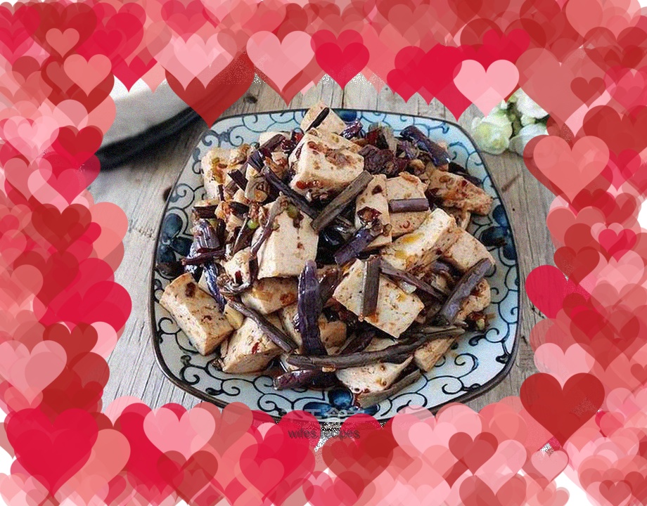 Spicy fern stir-fried tofu