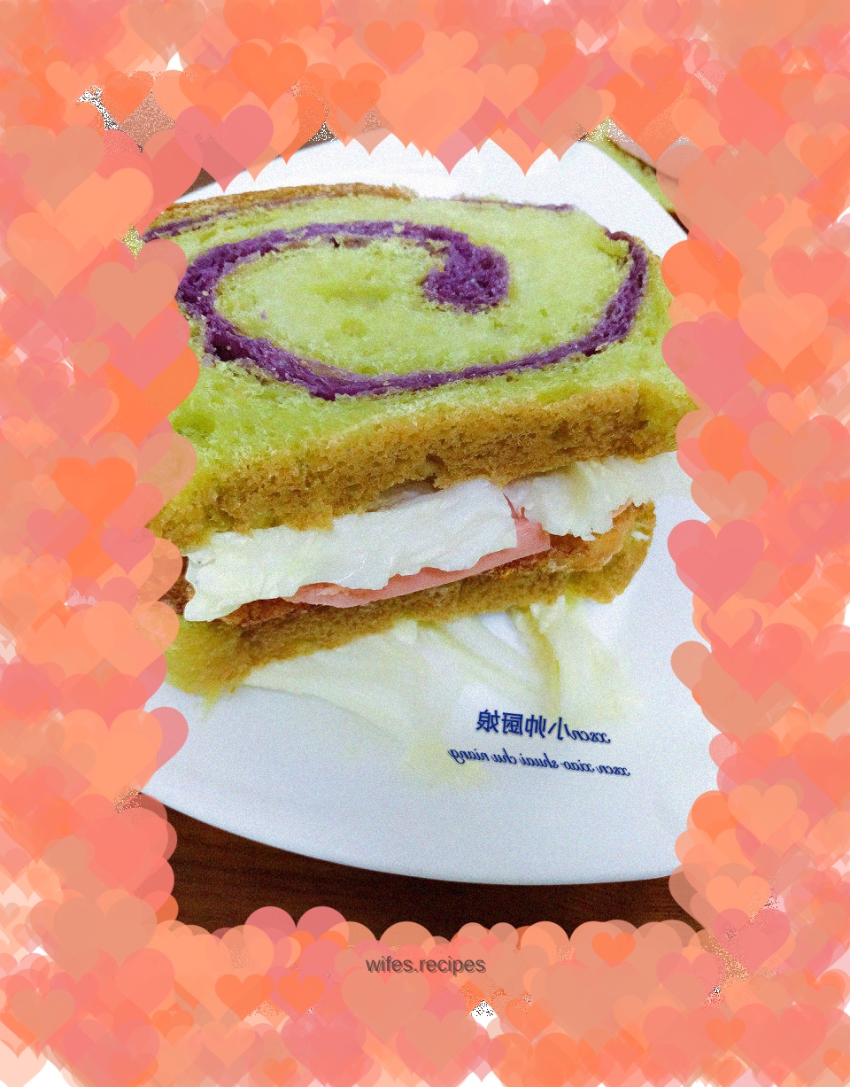 Spinach Toast and Cabbage Sandwich