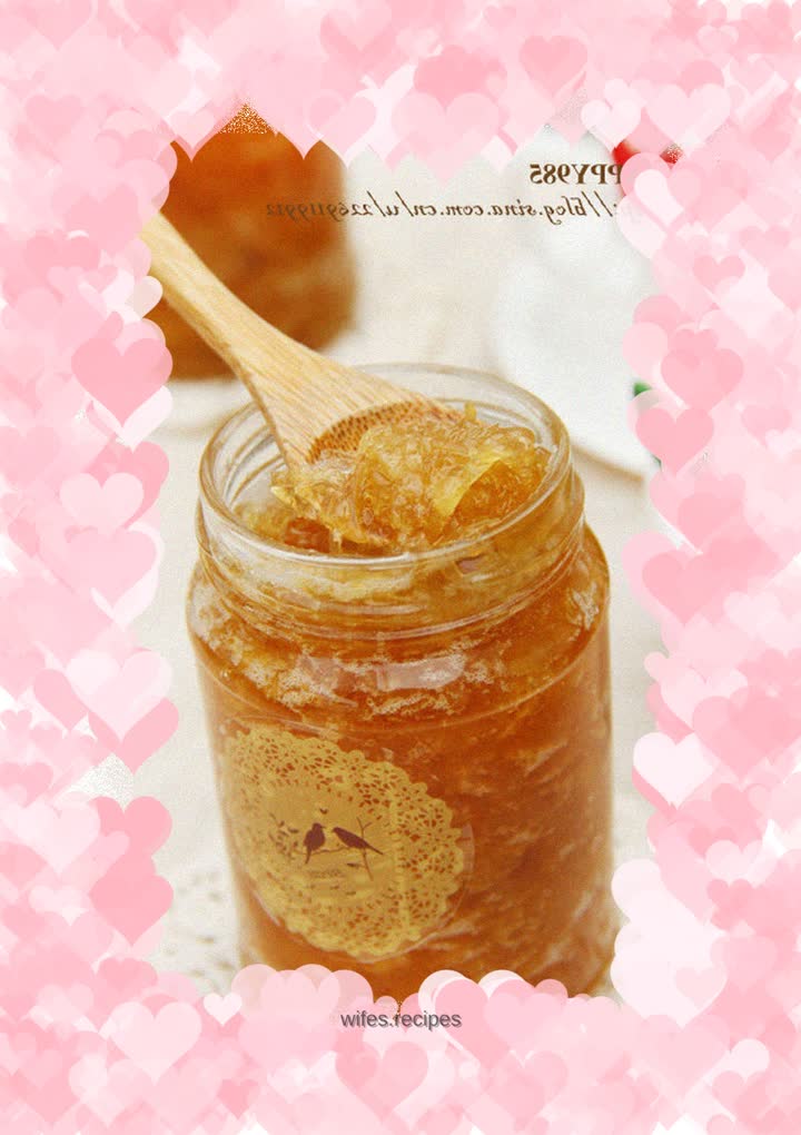 Make your own healthy drink [Honey Grapefruit Tea]