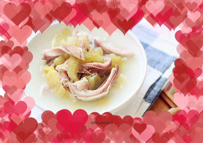 Pepper, Pickles and Pork Belly Soup