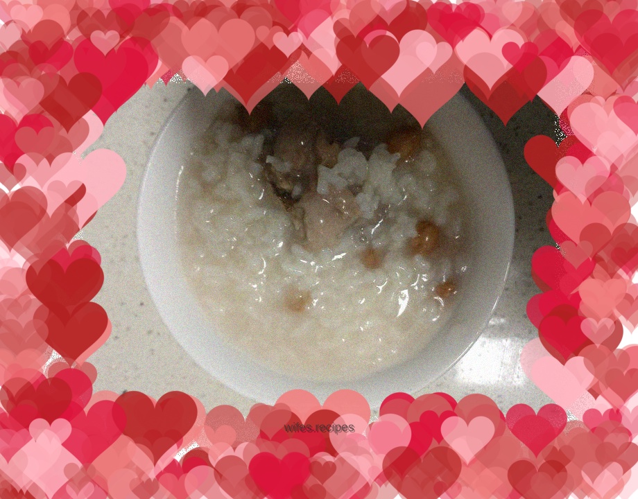 Salty Bone Peanut Porridge