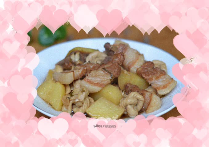 Braised pork with tofu