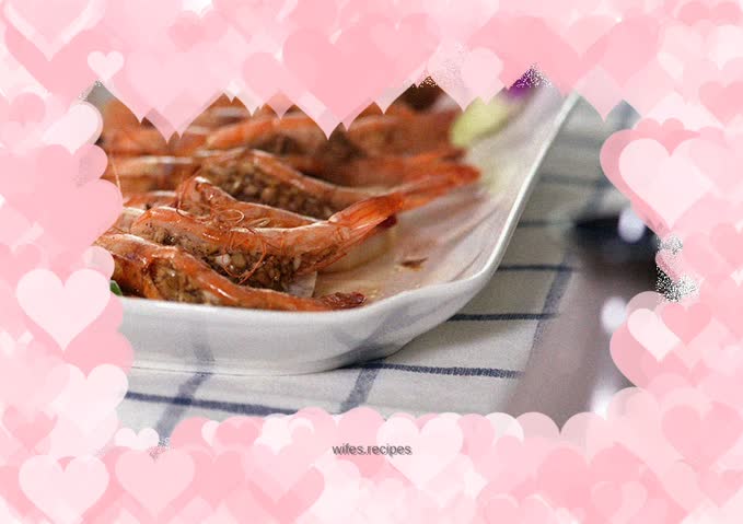 Garlic Smiling Shrimp Depp Baking Laboratory