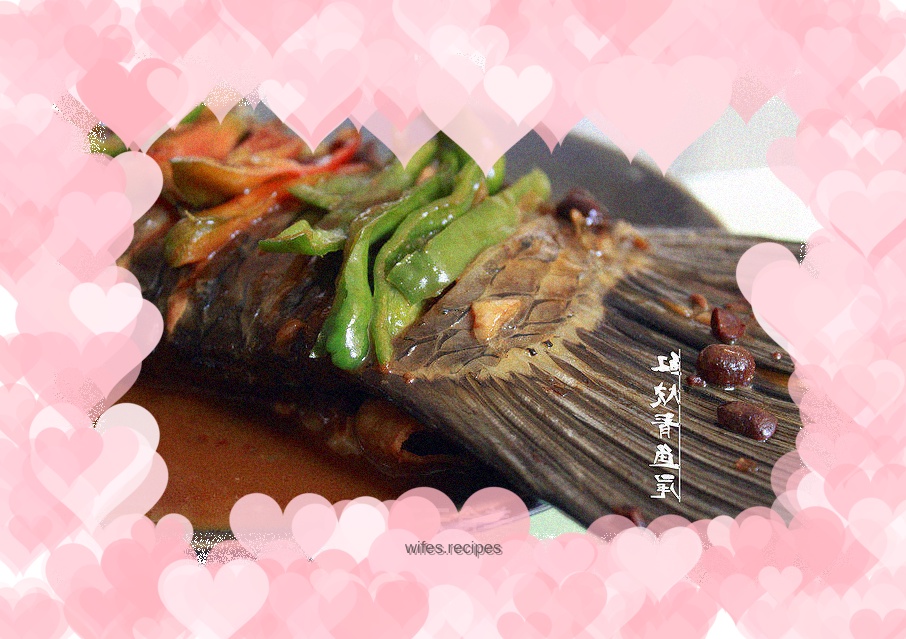 Braised herring tail