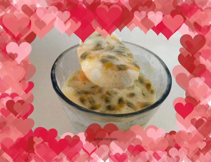 Passion Fruit Milk Smoothie