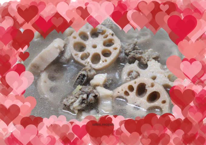 Lotus Root Pork Ribs Soup