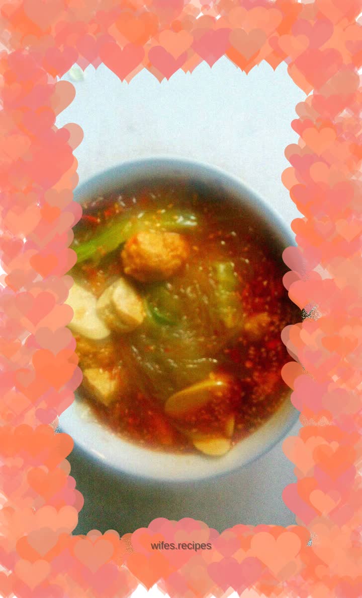 Hot and sour noodles