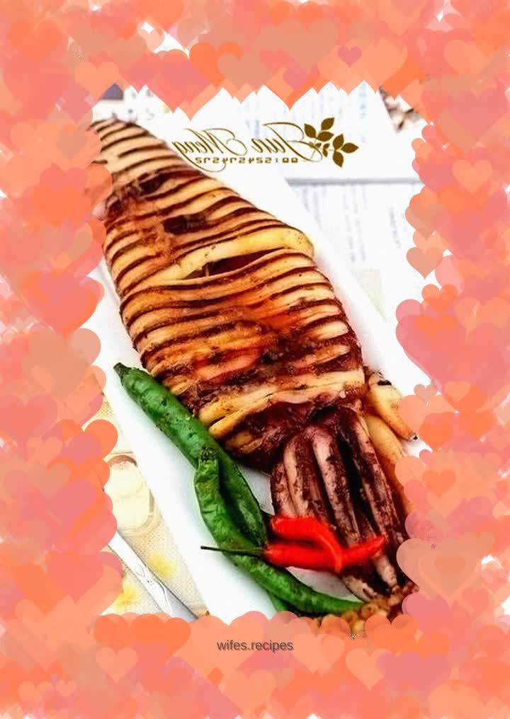 Western grilled squid